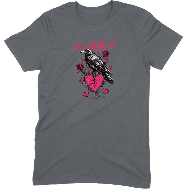 Goth Crow Broken Heart Tee