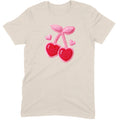 Chenille Heart Cherries Tee