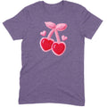 Chenille Heart Cherries Tee
