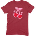 Chenille Heart Cherries Tee