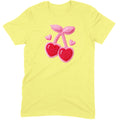 Chenille Heart Cherries Tee