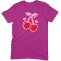 Chenille Heart Cherries Tee