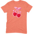 Chenille Heart Cherries Tee