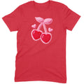 Chenille Heart Cherries Tee