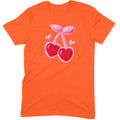 Chenille Heart Cherries Tee