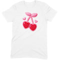 Chenille Heart Cherries Tee
