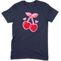 Chenille Heart Cherries Tee