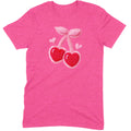 Chenille Heart Cherries Tee