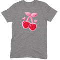 Chenille Heart Cherries Tee