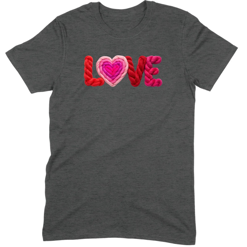 Braided Yarn "LOVE" Tee
