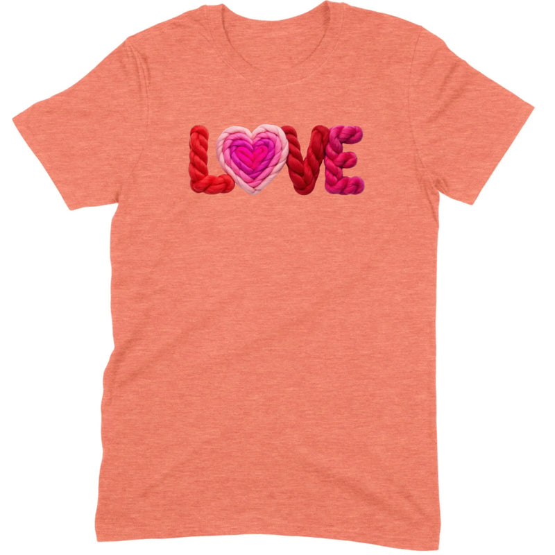 Braided Yarn "LOVE" Tee
