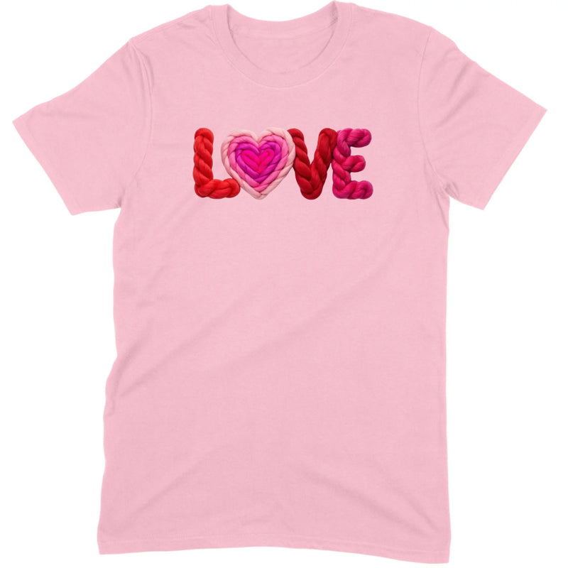 Braided Yarn "LOVE" Tee