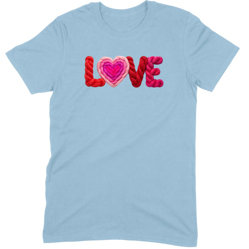 Braided Yarn "LOVE" Tee