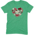 Coquette Aesthetic Crochet Bow Heart Valentine Tee