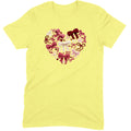 Coquette Aesthetic Crochet Bow Heart Valentine Tee