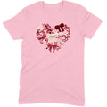 Coquette Aesthetic Crochet Bow Heart Valentine Tee