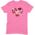 Coquette Aesthetic Crochet Bow Heart Valentine Tee