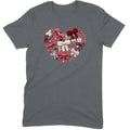 Coquette Aesthetic Crochet Bow Heart Valentine Tee