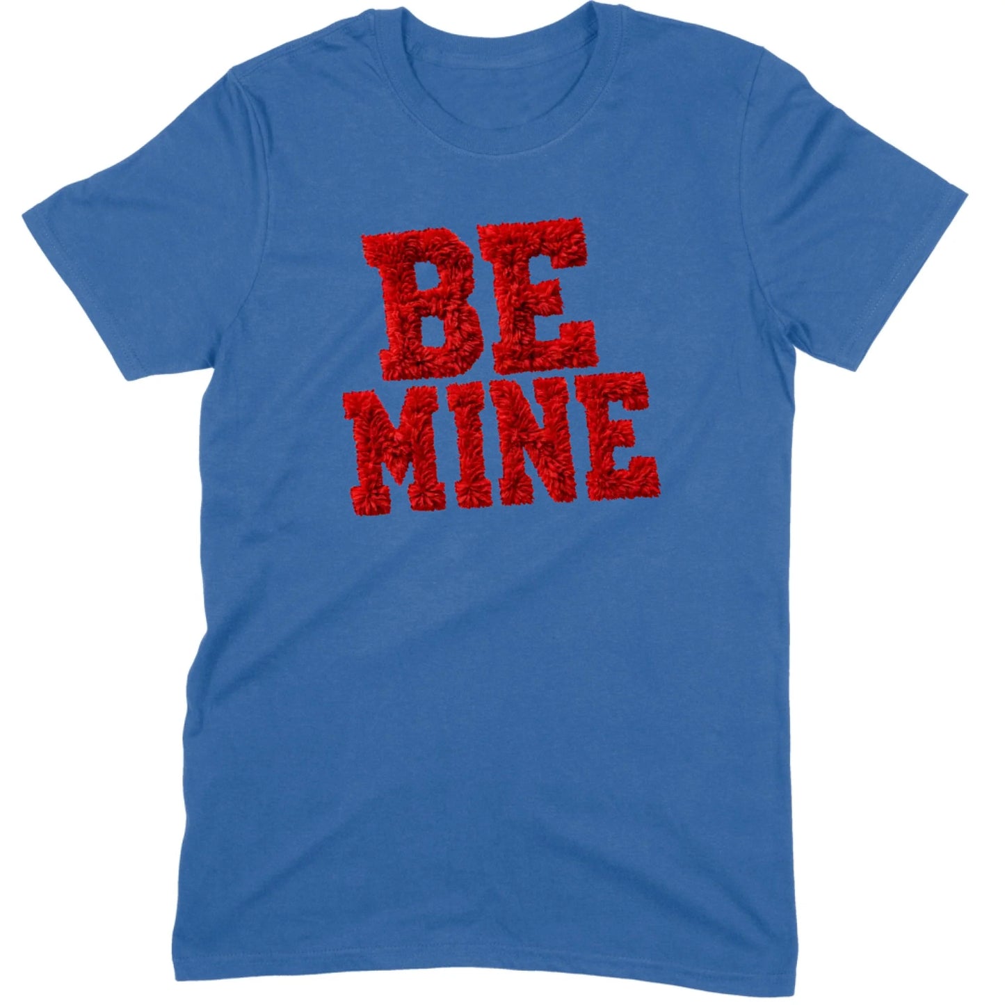 Red Fuzzy "Be Mine" Tee