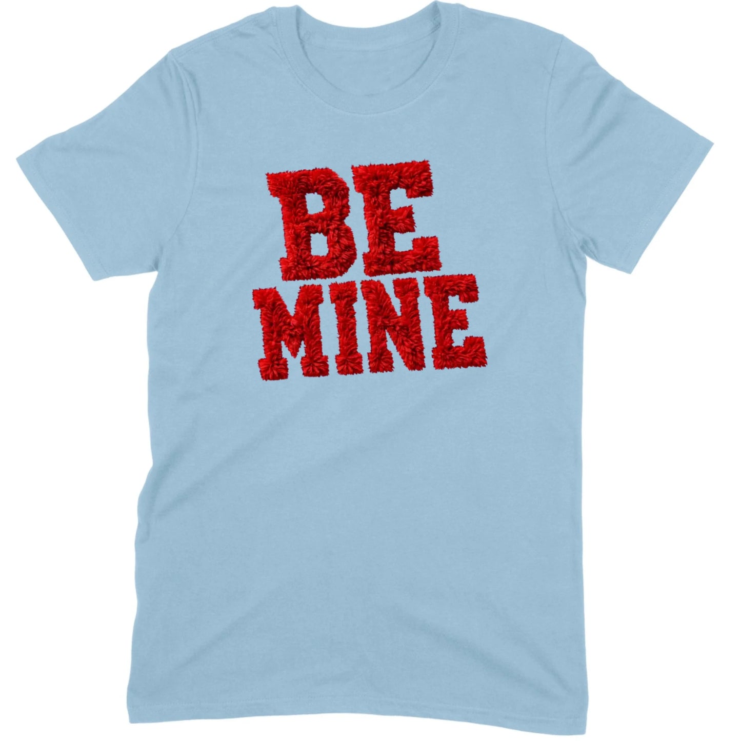 Red Fuzzy "Be Mine" Tee
