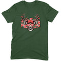 Retro Pink Camo "XO" Deer Hunter Valentine Tee