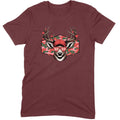 Retro Pink Camo "XO" Deer Hunter Valentine Tee