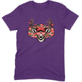 Retro Pink Camo "XO" Deer Hunter Valentine Tee