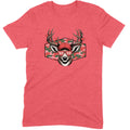 Retro Pink Camo "XO" Deer Hunter Valentine Tee
