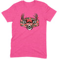 Retro Pink Camo "XO" Deer Hunter Valentine Tee