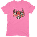 Retro Pink Camo "XO" Deer Hunter Valentine Tee