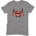 Retro Pink Camo "XO" Deer Hunter Valentine Tee