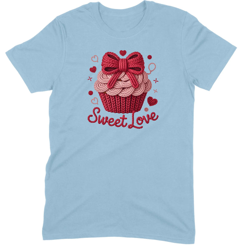 Knit "Sweet Love" Cupcake Tee
