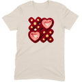 Retro Folk Crochet: Hearts and X's Tee