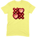Retro Folk Crochet: Hearts and X's Tee