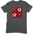 Retro Folk Crochet: Hearts and X's Tee