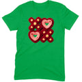 Retro Folk Crochet: Hearts and X's Tee