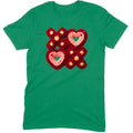 Retro Folk Crochet: Hearts and X's Tee