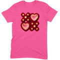 Retro Folk Crochet: Hearts and X's Tee