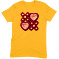 Retro Folk Crochet: Hearts and X's Tee