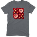 Retro Folk Crochet: Hearts and X's Tee