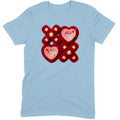 Retro Folk Crochet: Hearts and X's Tee