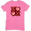 Retro Folk Crochet: Hearts and X's Tee
