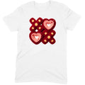 Retro Folk Crochet: Hearts and X's Tee
