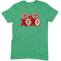 Fuzzy Texture XOXO Ribbon Tee