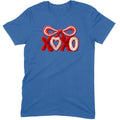 Fuzzy Texture XOXO Ribbon Tee
