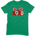 Fuzzy Texture XOXO Ribbon Tee