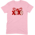 Fuzzy Texture XOXO Ribbon Tee