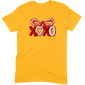 Fuzzy Texture XOXO Ribbon Tee