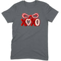 Fuzzy Texture XOXO Ribbon Tee