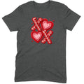 Textured Hearts & Crochet XOXO Folk Art Tee